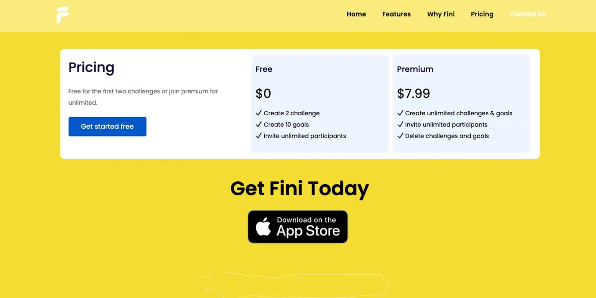 Fini Business Website — image 3